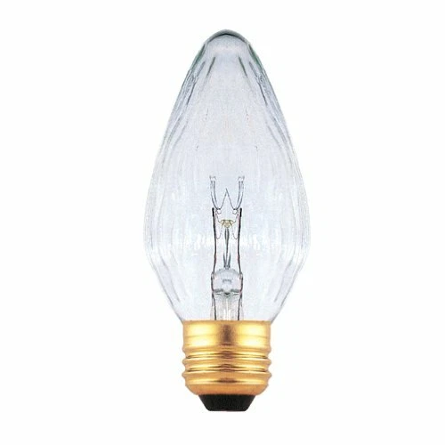 Bulbrite 25F15CL 25W Fiesta Style Chandelier Bulb, Medium Base, Clear - Image 1 of 1