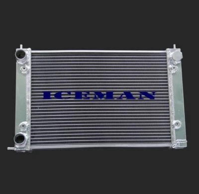 17"CORE VW Aluminum Radiator for 82-92 Volkswagen Golf MK2 MK II Jetta MT 2 ROWS - Image 1 of 4