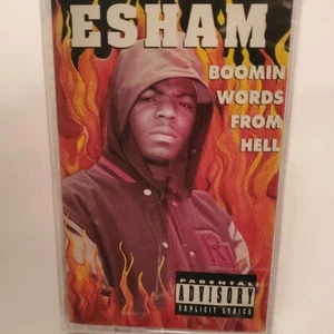 NEW Esham Boomin Words From Hell Cassette Tape 1990 RLP NATAS ICP HOK Booming - Picture 1 of 24