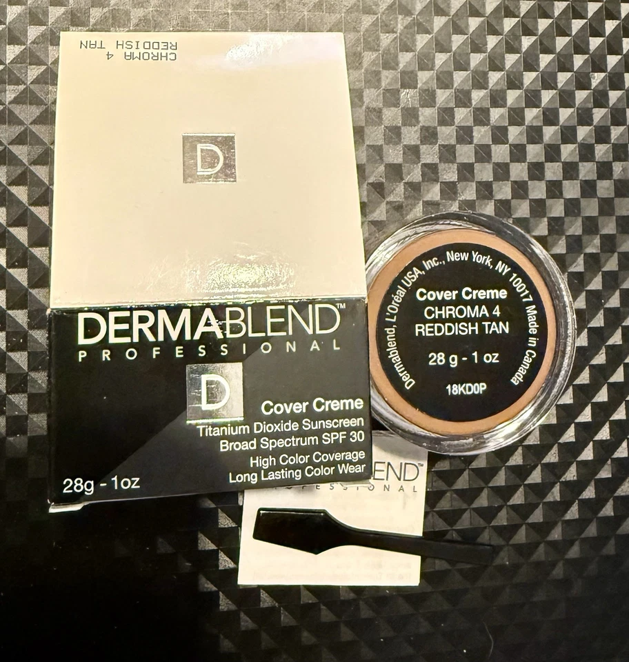 Dermablend профессиональный чехол крем SPF 30 - 1 унц - красновато-коричневый - новый - Изображение 1 из 1