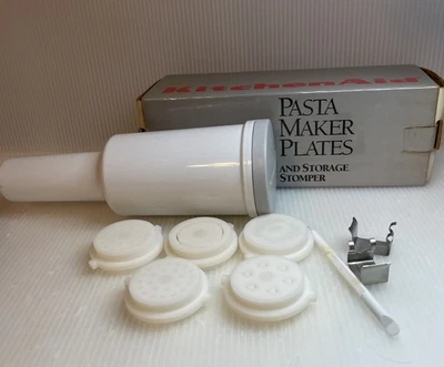 KitchenAid Pasta Maker Plates with Storage Stomper Model SNPA Complete - Image 1 of 4