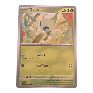 Pokemon TCG - Celebi 004/142 - Stellar Crown - Uncommon NM/M - Picture 1 of 2