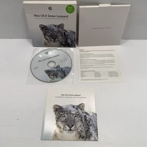 Apple Mac OS X Snow Leopard Version 10.6.3 Operating System Install DVD - Picture 1 of 5