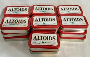 Lotto di 20 Lattine Altoidi Vuote per Negozio Stoccaggio Artigianato - Foto 1 di 2