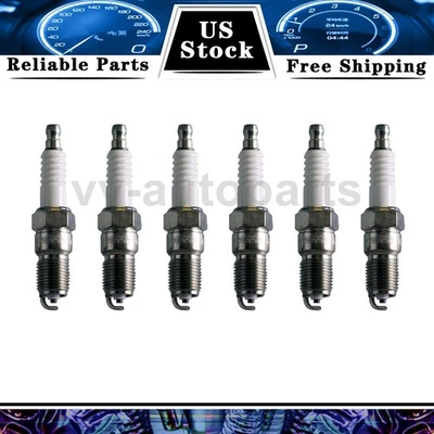 Spark Plug DENSO Auto Parts 6PCS For 1994-1996 Chevrolet Beretta - Image 1 of 3