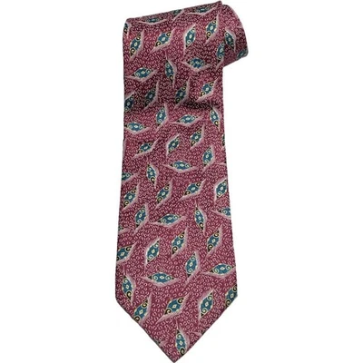 Corbata Italo Ferretti Italia Usada Para Hombre Unisex ALFÉIZAR Multicolor Preciosa #7 Foto 1 de 4