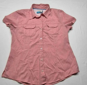 Equipo de Pesca Magallanes Ajuste Clásico Mosture Absorbente Mujeres Rosa Exterior Camisa Grande - Imagen 1 de 10