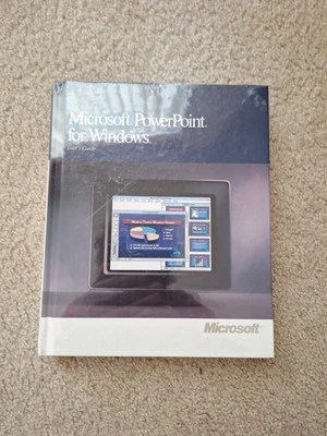 Microsoft Powerpoint Windows Users Guide for the Windows 2.0 MS-DOS NEW Sealed - Image 1 of 4