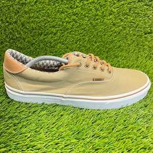 Vans Era 59 C&L Mens Size 12 Beige Brown White Athletic Skate Shoes Sneakers - Picture 1 of 10