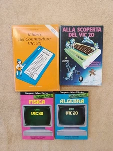 Il Libro Del Commodore Vic 20 + Alla Scoperta Del Vic 20 Libri Italiani - Foto 1 di 2