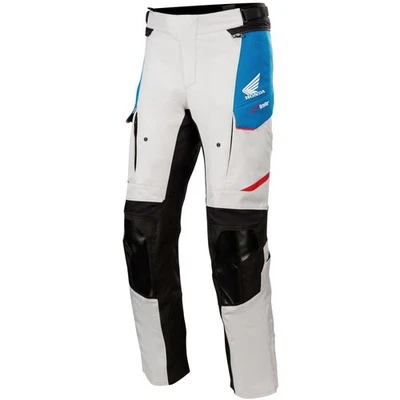 Alpinestars Andes V3 Drystar Size XL Honda Men's Motorcycle Pants Gray-Blue-Red - Image 1 of 3