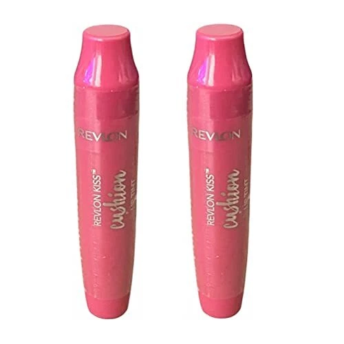 Pack of 2 Revlon Kiss Cushion Lip Tint, Pink Irl 220 - Image 1 of 1