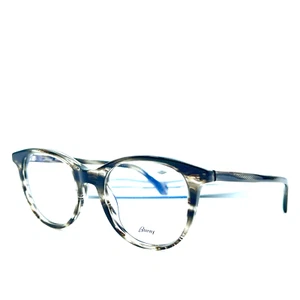 Brioni Mens Black Brown Eyeglasses Full Rim BR0032O 004 w Case 49-20 145 mm - Picture 1 of 12
