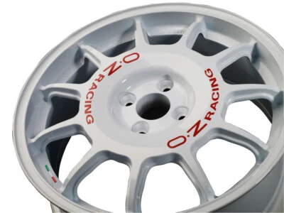4 Stück Leichtmetallfelgen OZ RACING 7jx17" ABARTH 500, 595, 695, C (LEGG-white) - Bild 1 von 4