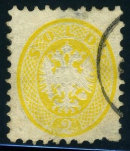 Italien Lombardei-Venetien 1864 2 Soldaten gebraucht Sas 41 CV 1500 $ 200314045 - Bild 1 von 2