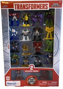 Jada Transformers Nano MetalFigs Die Cast Figures Series 2 (18 Pack) - Picture 1 of 2