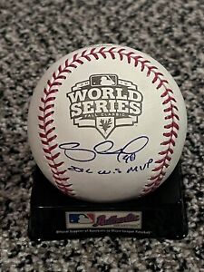Pablo Sandoval Autographed 2012 WS MVP OMLB Baseball