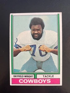 1974 TOPPS FOOTBALL #54 RAYFIELD WRIGHT! $1 SHIPPING!! - Picture 1 of 2