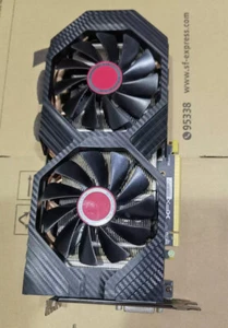 1 pcs XFX AMD Radeon RX 580 GTS Black Edition 8GB GDDR5 Graphics Card - Picture 1 of 9