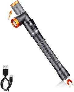 Nicron Ultra Bright 4 Modes 90° Magnetic Pen Light with Rechargeable Battery - Bild 1 von 10