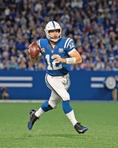 Indianapolis Colts ANDREW LUCK Glossy 8x10 Photo NFL Poster Print - Picture 1 of 1