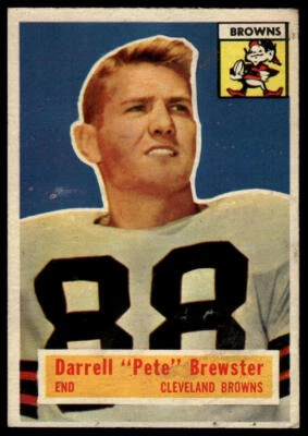 1956 Topps #21 Darrell "Pete" Brewster - Image 1 of 2