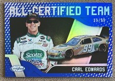 2018 Panini Certified All-Certified Team Mirror Blue Carl Edwards /99 #ACT4