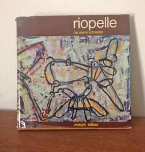 Riopelle Signes melés Pierre Schneider Maeght éditeur 1972 con una litografia - Imagen 1 de 5