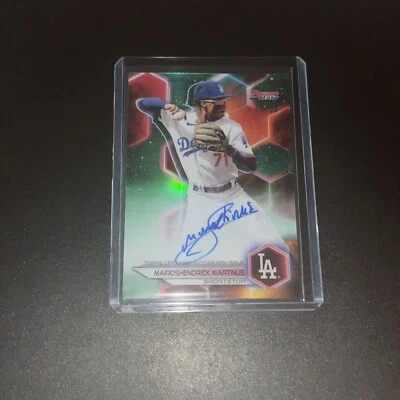2023 Bowman's Best - AUTO Green Refractor #B23-MM Mairoshendrick Martinus /99 - Image 1 of 3
