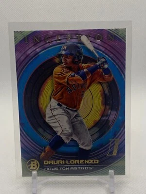 2022 Bowman Inception Dauri Lorenzo  Initiation Card #33 - Image 1 of 2
