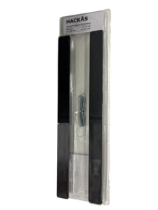 Brand New IKEA HACKAS Anthracite 2 Pack Handle 300 Mm (11 13/16 ") 503.424.78 - Foto 1 di 3