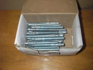 Lot of 44: Simpson Concrete Wedge Anchor Bolts 3/8" x 3 3/4. - Picture 1 of 4