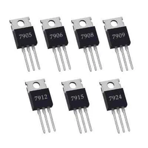 79XX Voltage Regulator Kit - 7 Values - Pack of 7 - Picture 1 of 1