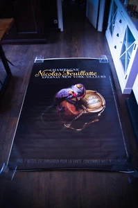 CHAMPAGNE ✯ NICOLAS FEUILLATTE A poster pubblicitario francese originale bevanda anni 2000 - Foto 1 di 7