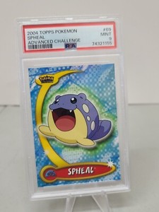 2004 Topps Pokemon Advanced Challenge Spheal 69 Graded PSA 9 Nintendo Game Freak