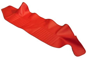 Fits Fiat 124 Spider CS1, CS2 Convertible top Boot Cover 1966-83 Red Vinyl - Picture 1 of 7