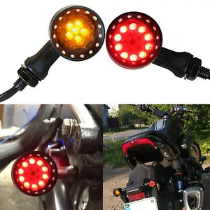 Motorcycle LED Turn Signal Blinker Light For Honda Shadow Aero 1100 750 VT750C - Bild 1 von 16