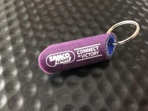 AUTHENTIC SAMCO SPORT PURPLE/BLUE SILICONE HOSE KEYCHAIN - Picture 1 of 1