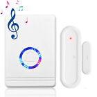 Wireless Door Open Sensor 48 Melodies & 5 Volume Levels LED Indicator for Stores