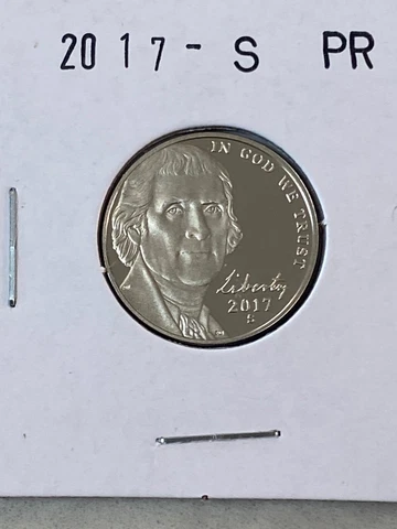 2017 S PROOF JEFFERSON NICKEL Cover