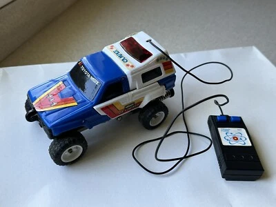 RARE TYPE Nikko ROV-A-BOT Transformer Truck/Car Toyota Hilux Control Line Chrome - Image 1 of 4