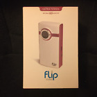 Flip Ultra Video Camera - 60 min - Pink / White - NEVER USED