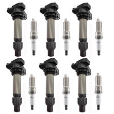 6pcs Ignition Coils & Spark Plugs for 2007 2008 2010-2015 GMC ACADIA 3.6L UF-569