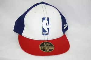 New Era Philadelphia 76'ers Sixers NBA Logotipo Azul Blanco Ajustado Béisbol Gorra - Imagen 1 de 2
