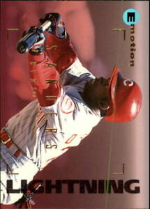 1995 Emotion Baseball Card #118 Deion Sanders