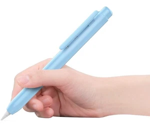 MoKo Holder Case Fit Apple Pencil, Retractable Tip Cap- Sky Blue - Afbeelding 1 van 5