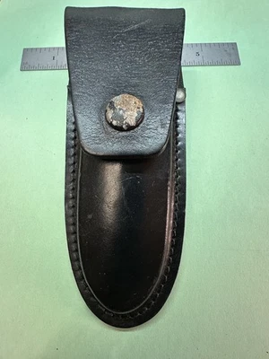 Cuchillo Ka-Bar Raro De Colección 1407 Cazador Grande 2 Hojas Muy Bonito Sin Reserva Gran Funda Foto 1 de 4