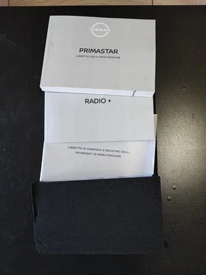 Manuale Uso E Manutenzione Nissan Primastar 2025   Nuovo ! - Immagine 1 di 4