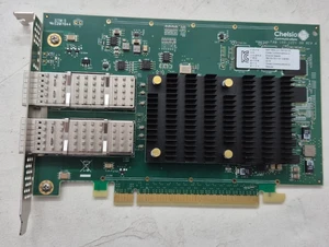 Chelsio T62100-CR Dual port 2x QSFP28 PCIe 100Gbit network card - Picture 1 of 7