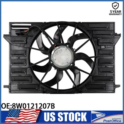 OEM Radiator Cooling Fan Assembly For Audi A4 allroad A5 Quattro S4 S5 2017-2019 — 第 1/4 张图片